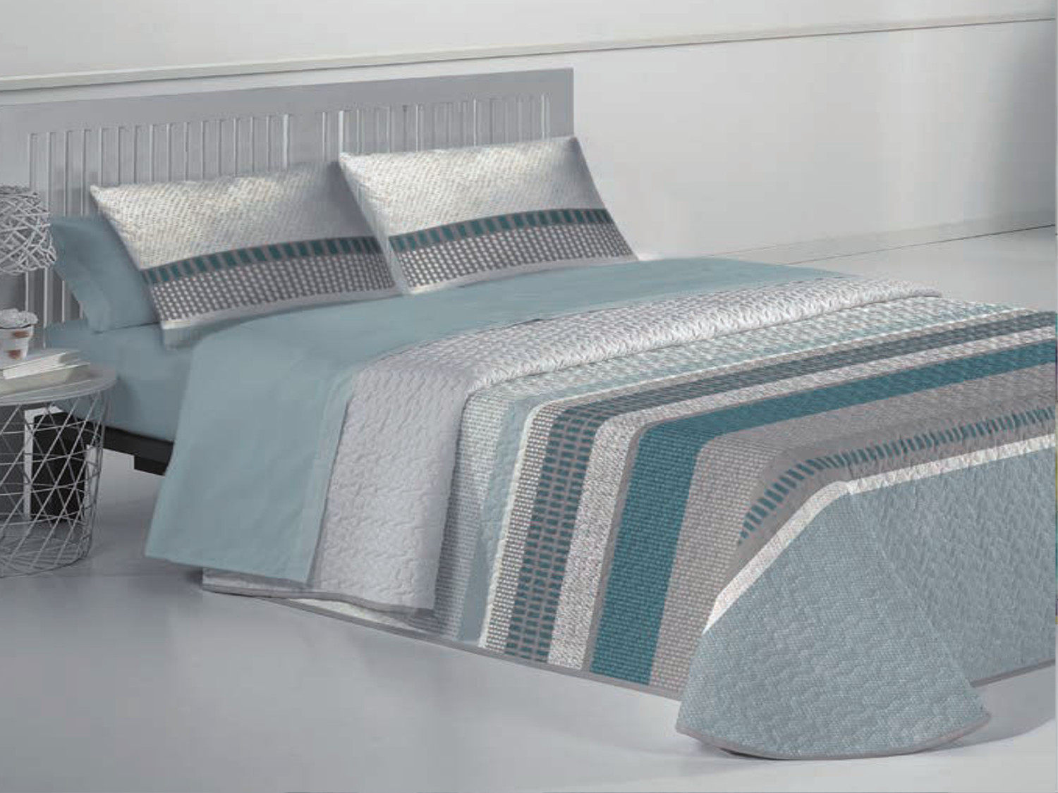 JVR Colcha Bouti Silver Multicolor