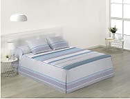 Colcha Edredón Coral color Azul o Malva