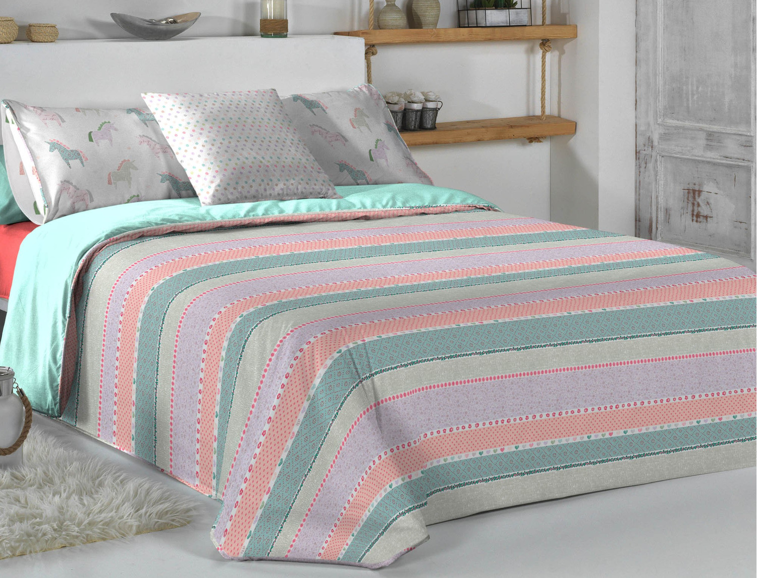 Cañete Funda nórdica Fantasy Stripe