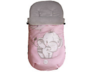 Saco Silla Impermeable Polar 149 Elefantino Rosa