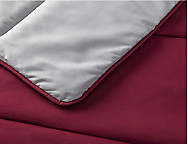 Edredón Reversible Bicolor Denver Color largo 270cm Marino/Celeste cama 90 últimas unidades