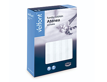 Velfont - Funda de colchón 100% Algodón Atenea alto 35cm