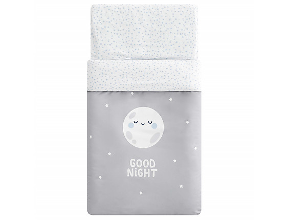 Pekebaby - Saco nórdico Cuna o Maxicuna Good Night Azul