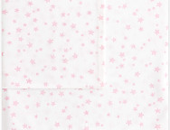 Juego de Sábanas Percal Minicuna, Cuna o Maxicuna Good Night Rosa