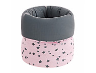 Cesta bebé Little Crown Rosa