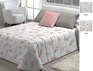 Edredón Ciro color Azul o Teja