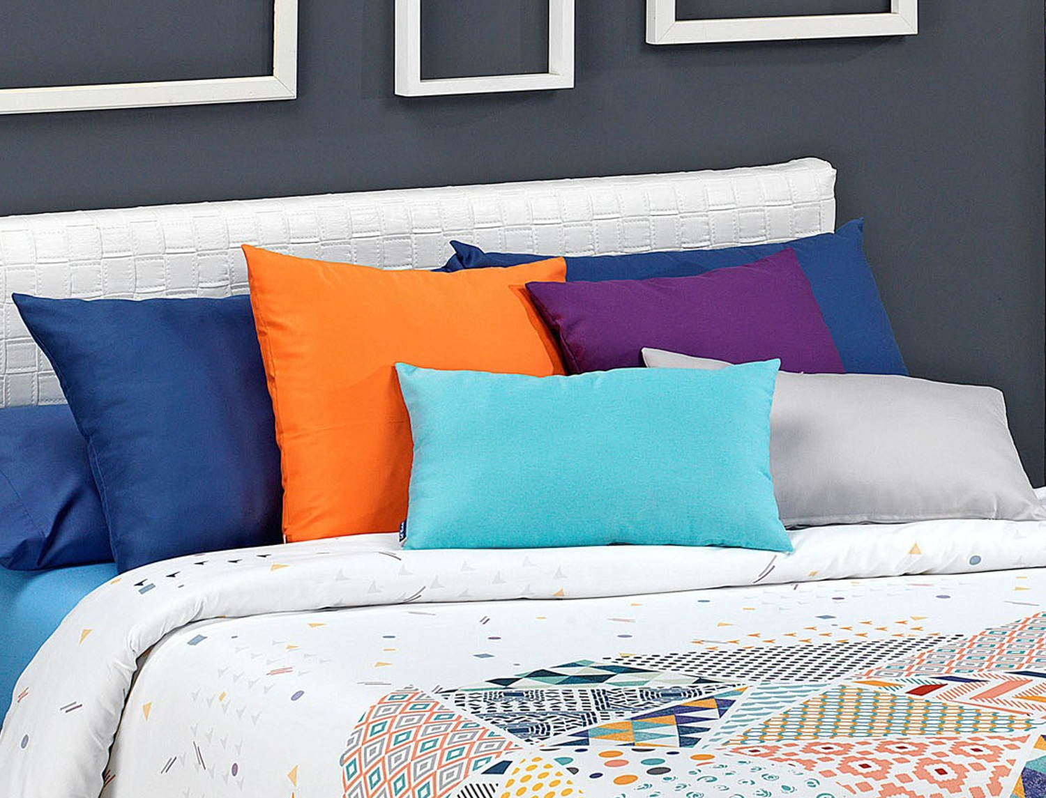 Cañete Cojín con relleno Snow