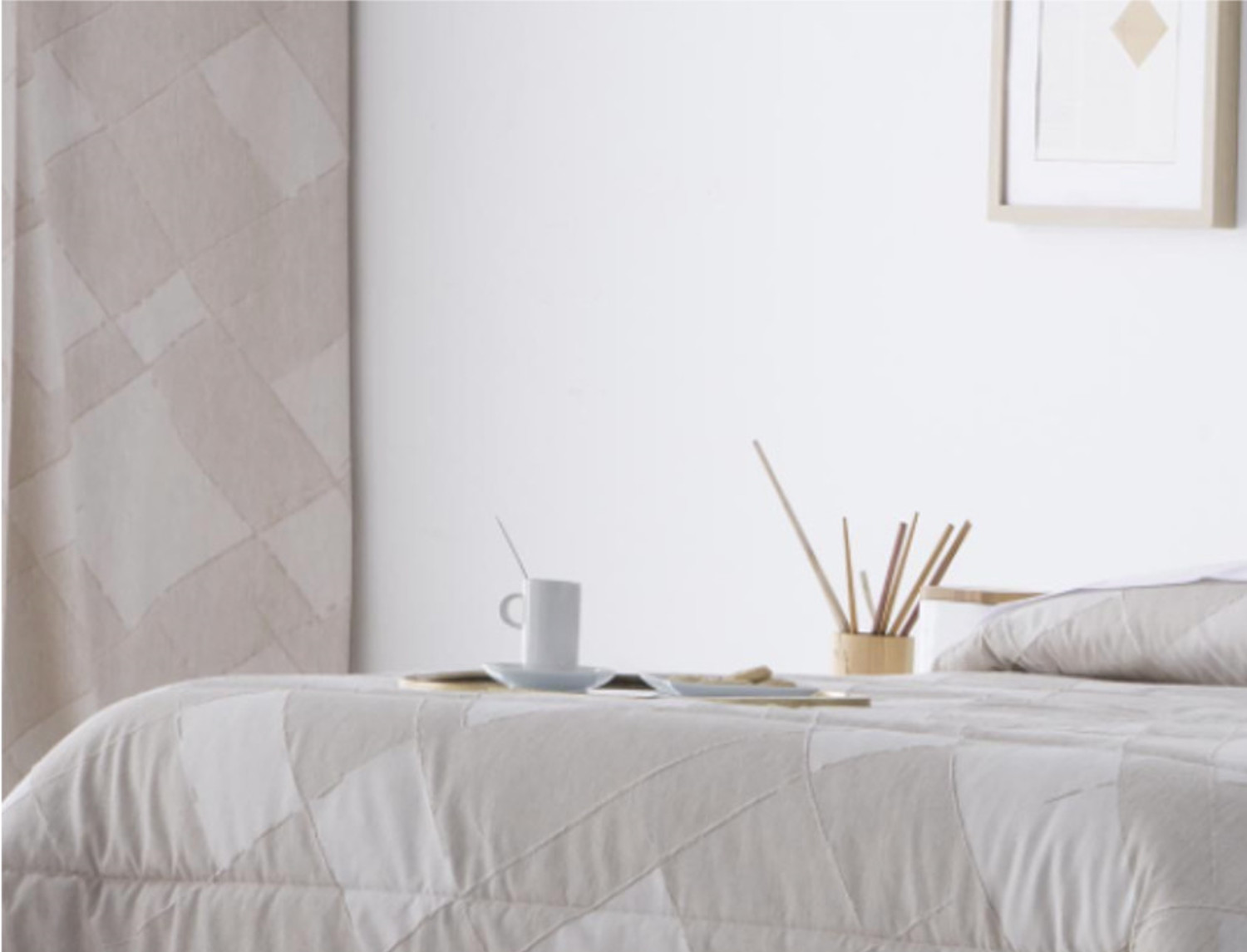 Cañete Cortina con ollaos Zaran