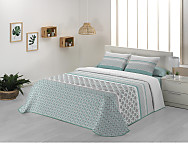 Haz clic para ampliar Colcha Bouti Haití color Rosa o Turquesa