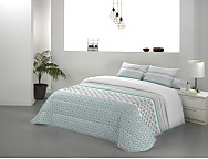 Edredón Conforter Nórdico Haití color Rosa o Turquesa