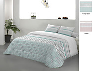 Edredón Conforter Nórdico Haití color Rosa o Turquesa